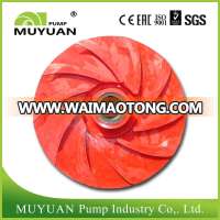 Centrifugal Slurry Pump High Chrome Rubber Impeller Price